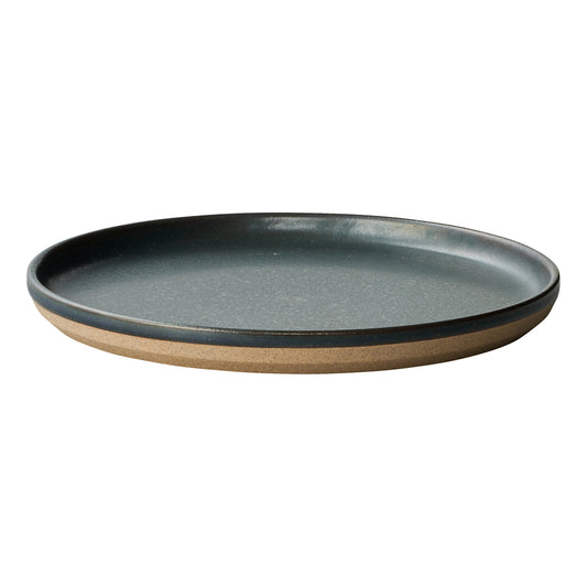 KINTO 29540 CLK-151 Plate, 7.9 inches (200 mm), Black, Microwave and Dishwasher Safe