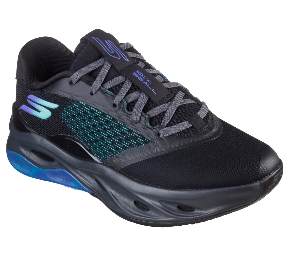Skechers Performance SKX FLOAT-253001 Men's Basketball, 11 D(M) US, Black-Teal