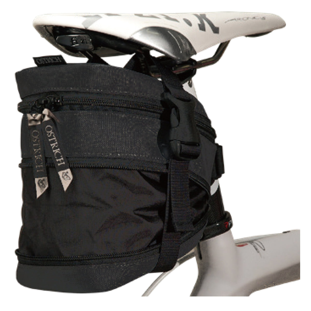 Ostrich (Ostrich) SP – 464 Saddle Bag Black