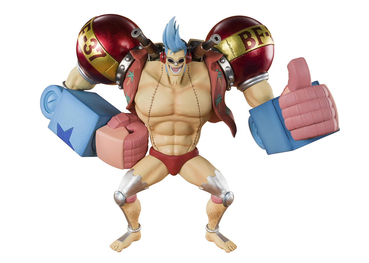 Tamashii Nations Figuartszero Cyborg Franky "Onepiece", Multi, BAS57027