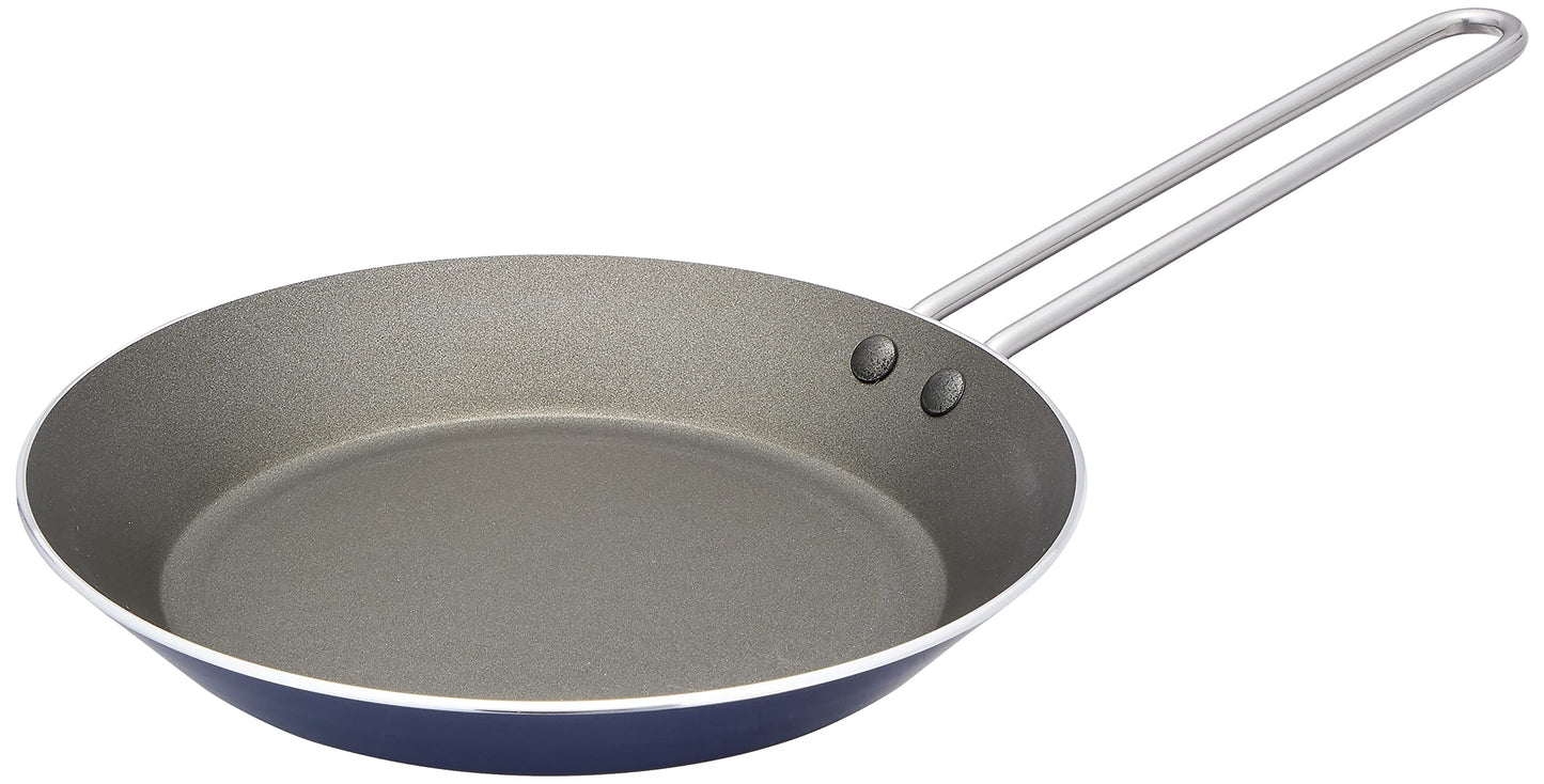 遠藤商事 Endoshoji TKG AHLQ320 Omelette Pan, 7.9 inches (20 cm), Aluminum, Compatible with Induction and Gas Fires, Fluorine Treated, Non-Stick and Rust-resistant Stainless Steel Handle, Commercial Use