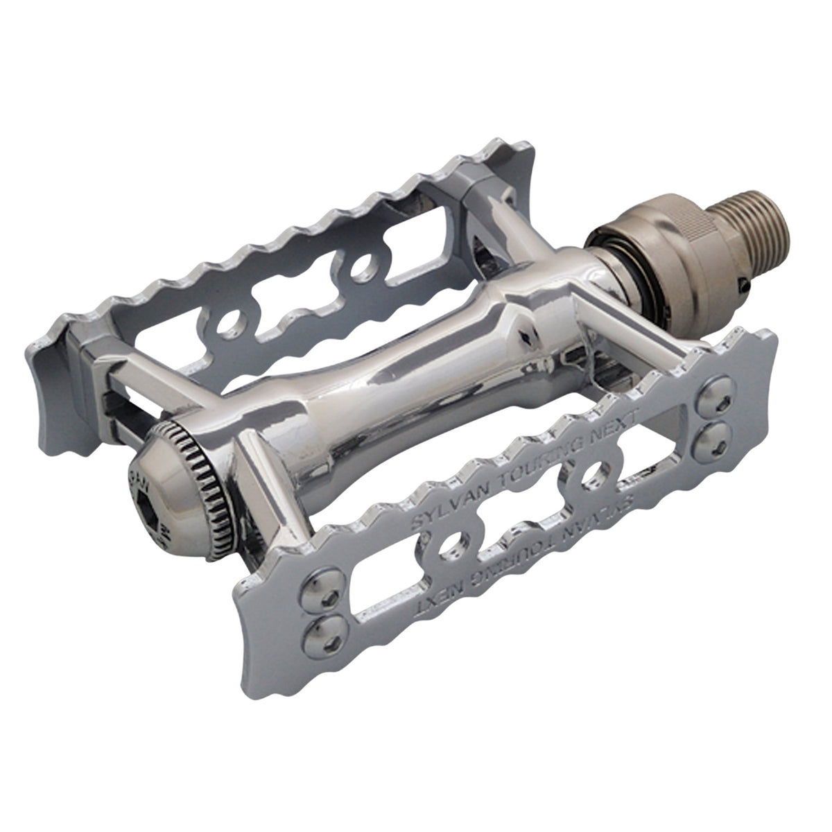 MKS Sylvan Touring Next Ezy Superior Bicycle Pedal, Silver
