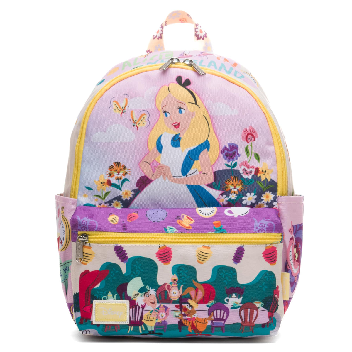 Wondapop Disney Alice in Wonderland Tea Party 13" Deluxe Nylon Mini Backpack