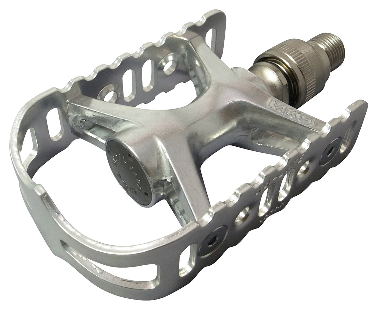 MKS UB-LITE Ezy Bicycle Pedal, Silver