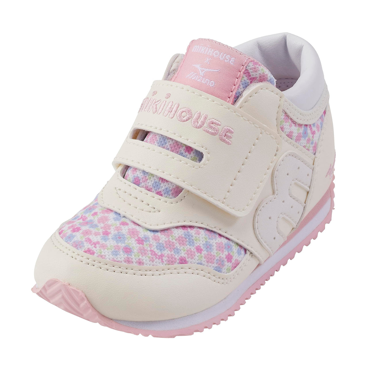 Miki House 13-9310-490 Baby Shoes, white, 14.5 cm 2E