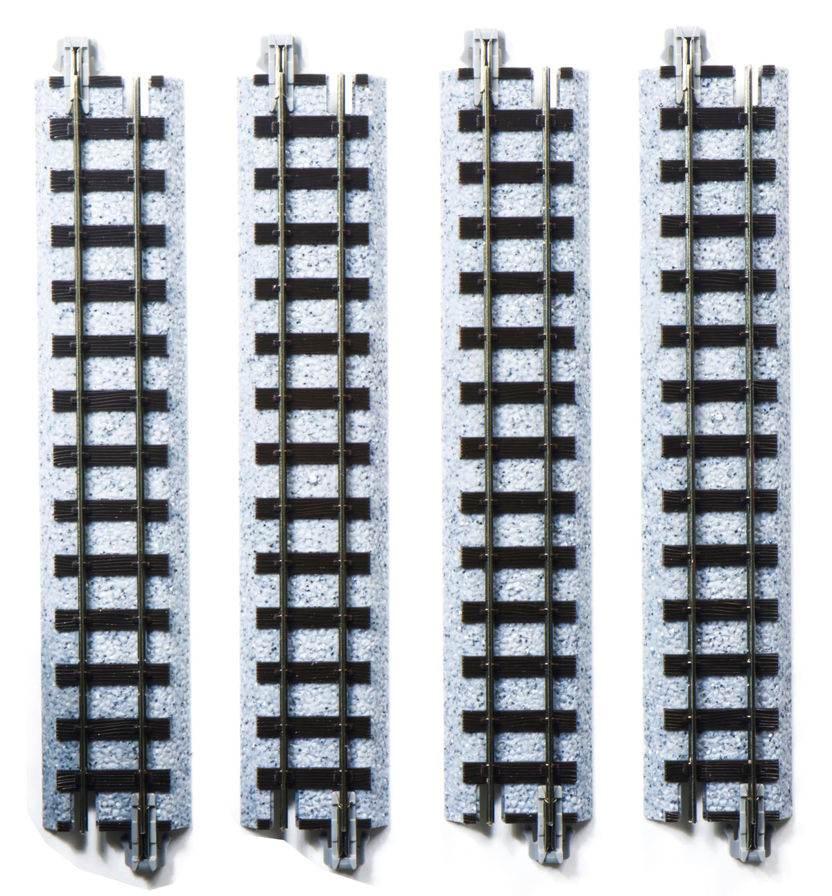 KATO Narrow Gauge Unitrack Straight Track 4.9 inches (124 mm), Pack of 4, 52-120 Model Railway Supplies