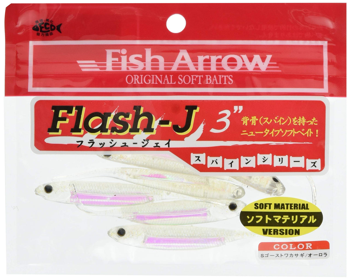 Fish Arrow Lure Flash-J 3#29 S Ghost Smelt Aurora