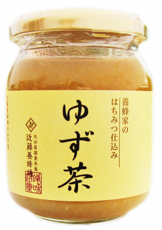 近藤養蜂場 ゆず茶 Kondo Japanese Honey Factory Yuzu Honey Tea Paste 250g