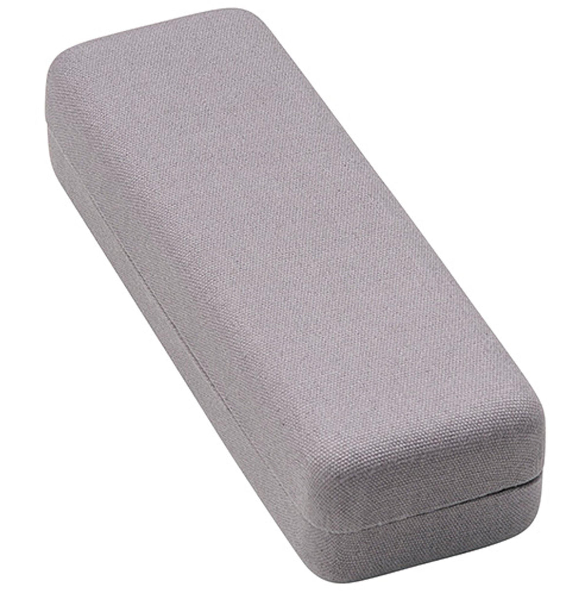 Compact Square Eyeglass Case, Aluminum Hard Spring Type, Gray 2218-05