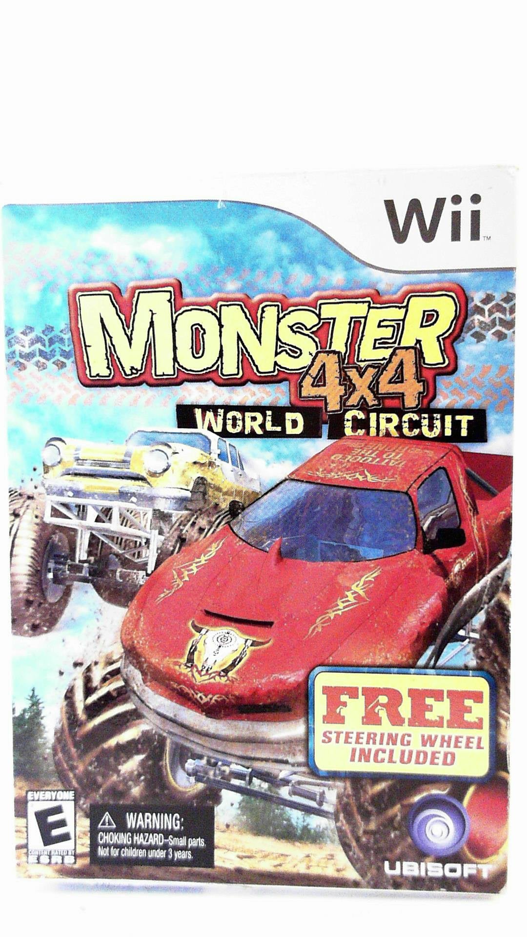 Monster 4X4: World Circuit (with wheel) - Nintendo Wii
