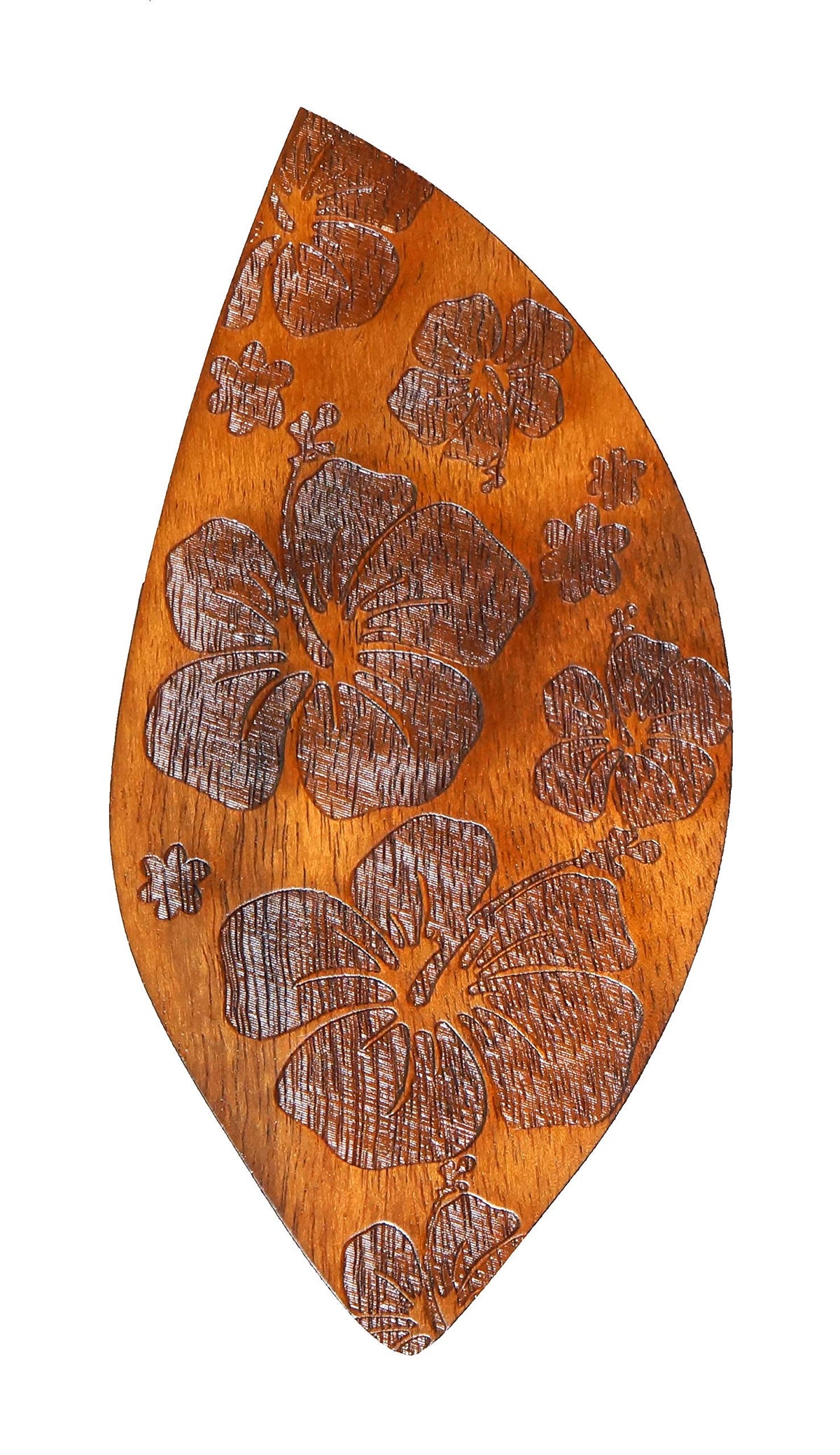 KIWAYA PG-1200-F Core Material Pick Guard for Ukulele, Soprano Size, Flowers, Anti-Scratch, Anti-Scratching