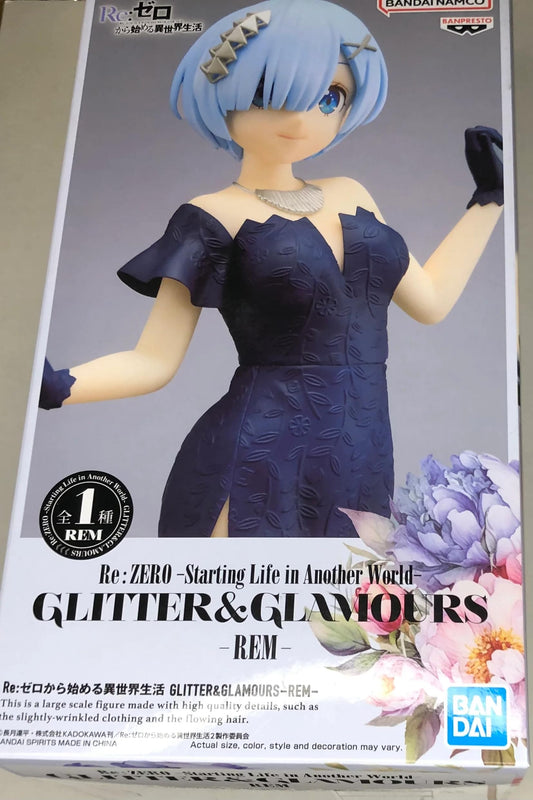 Banpresto - Re:Zero-Starting Life in Another World - Rem, Bandai Spirits Glitter & Glamours Figure