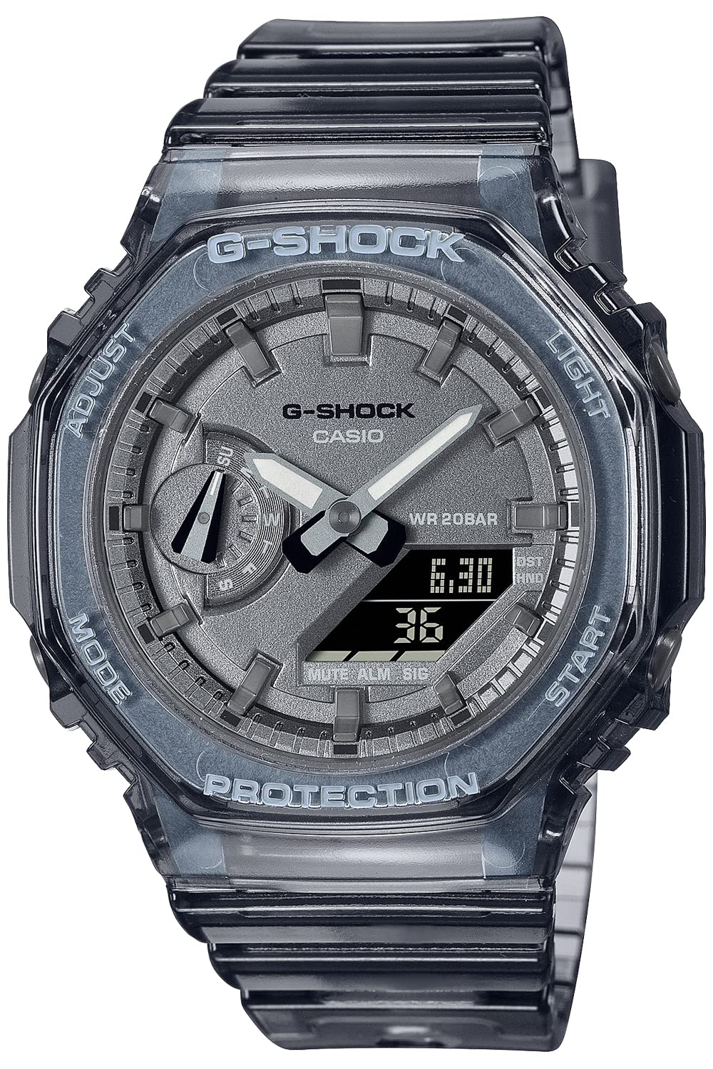 CASIO GMA-S2100SK-1AJF [G-Shock"GA-2100" Smaller and thinner Model Metallic Skeleton Concept] Watch Shipped from Japan Aug 2022 Model