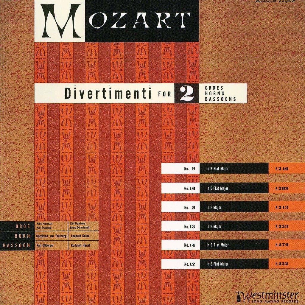 Mozart: Divertimenti K. 240. 289. 213. 253. 270. 252 - UHQCD