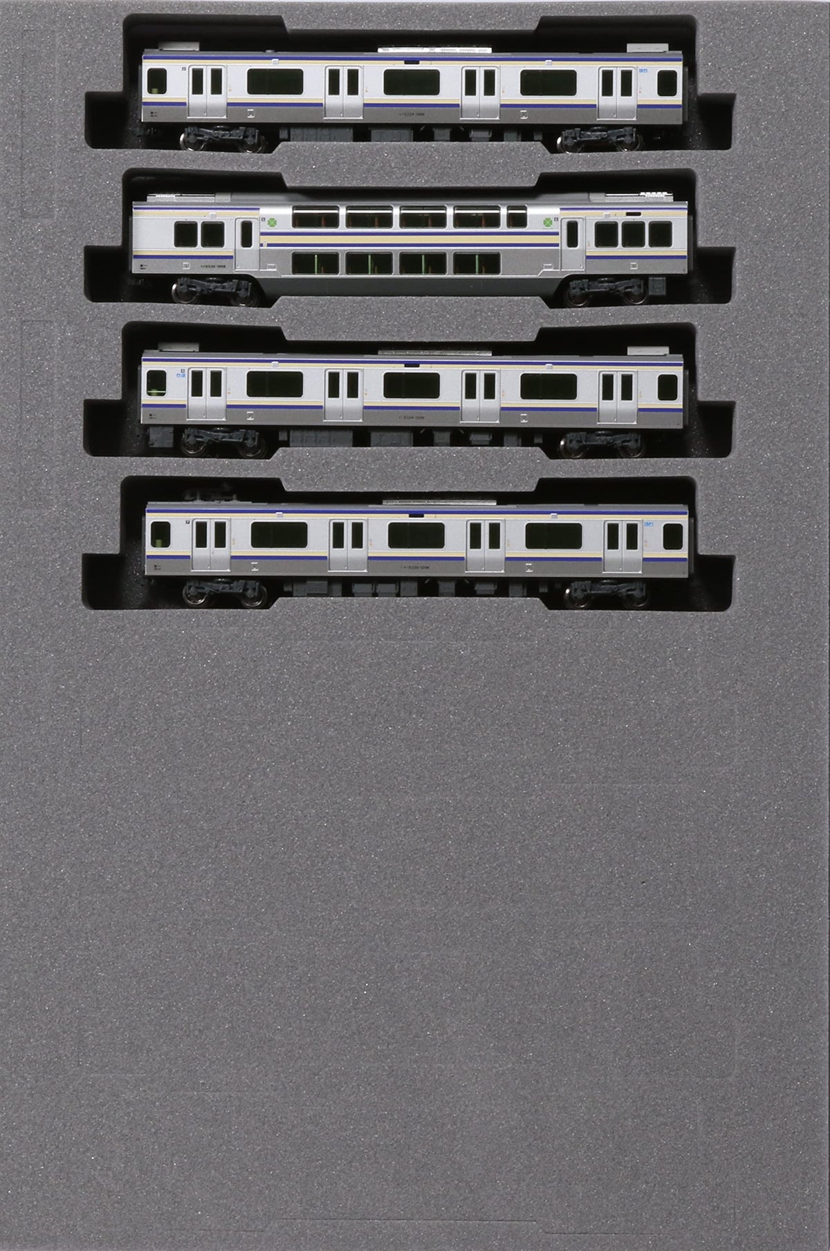 KATO 10-1703 N-Gauge E235 Series 1000 Series Yokosuka Line Sobu Rapid Expansion Set A 4 Car Train Model