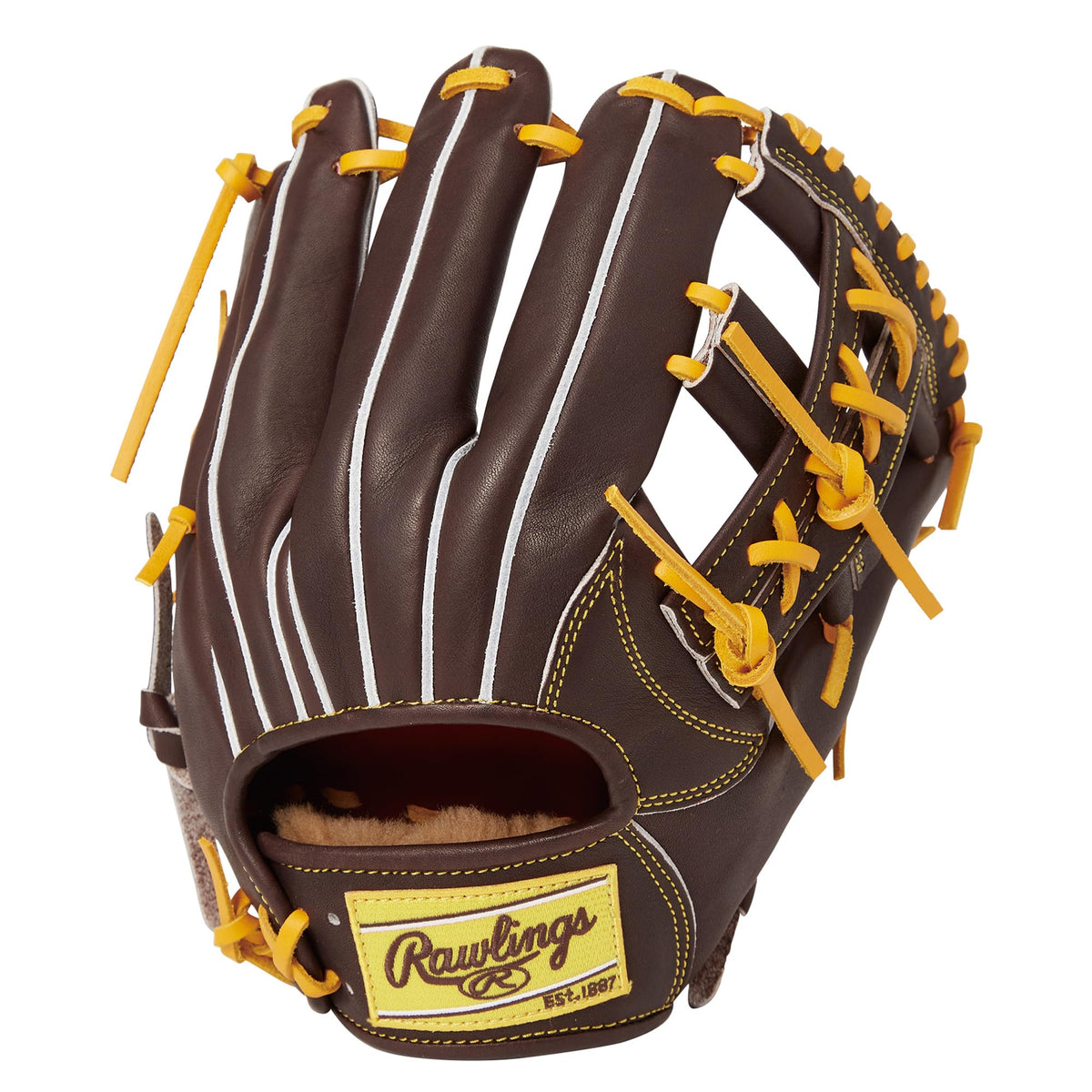 Rawlings Baseball Adult Glove Hard [Infielder] PRO Preferred - FS Style- GH4PRN54FS Mocha/G Tan Size 11.5" *Right Throw (Left Hand Wear)