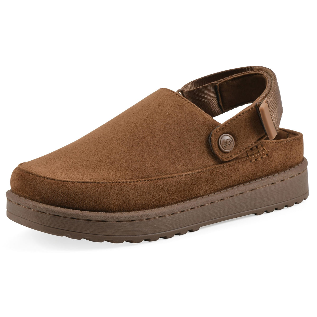White Mountain Women's Icebound Clog, Chestnut, 8.5 M