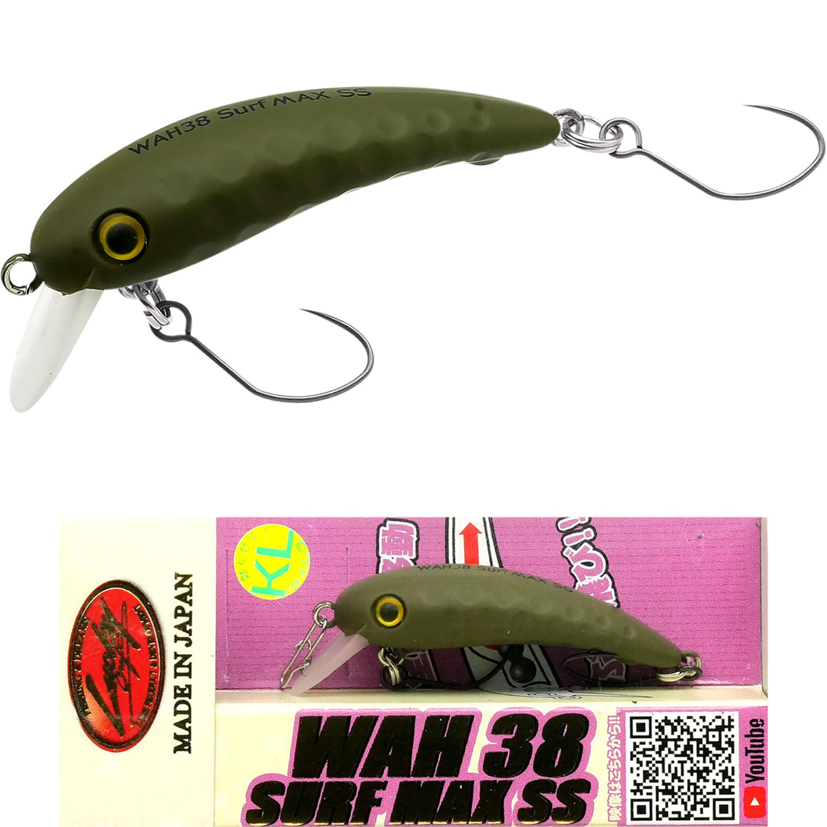 Lucky Craft Wow 38 Surf Max SS FISHING Lure (5540 Kanimura)