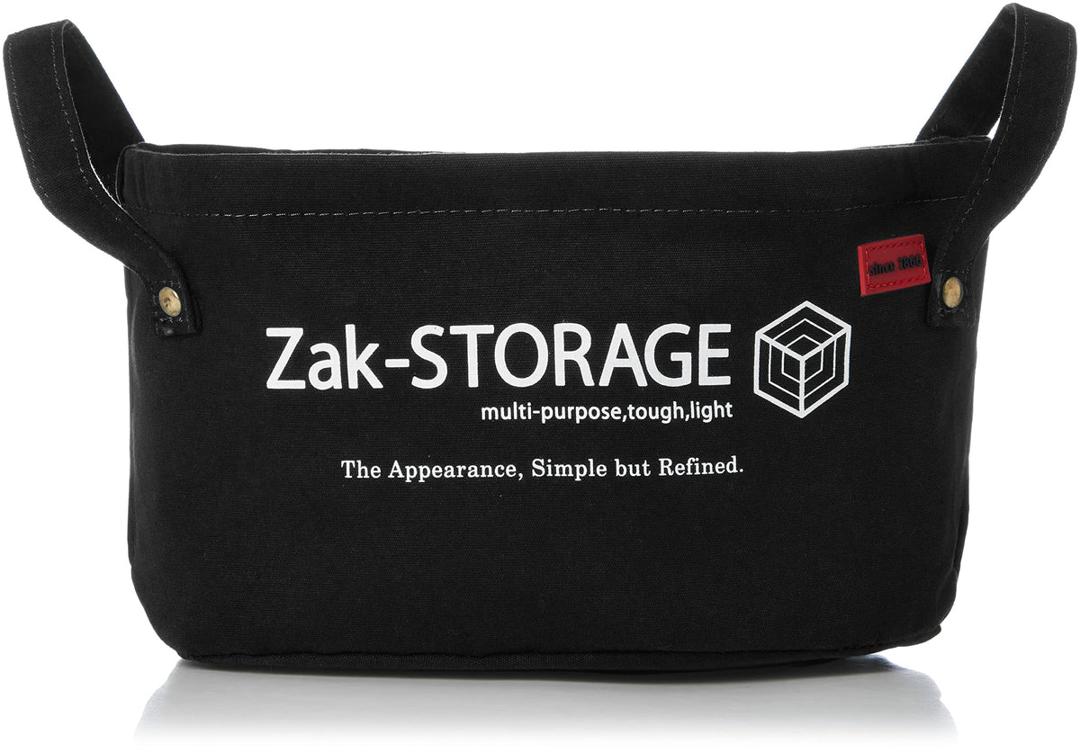 Takagi Zak-STORAGE CBO-200SB Cloth Basket, Oval, Black, S