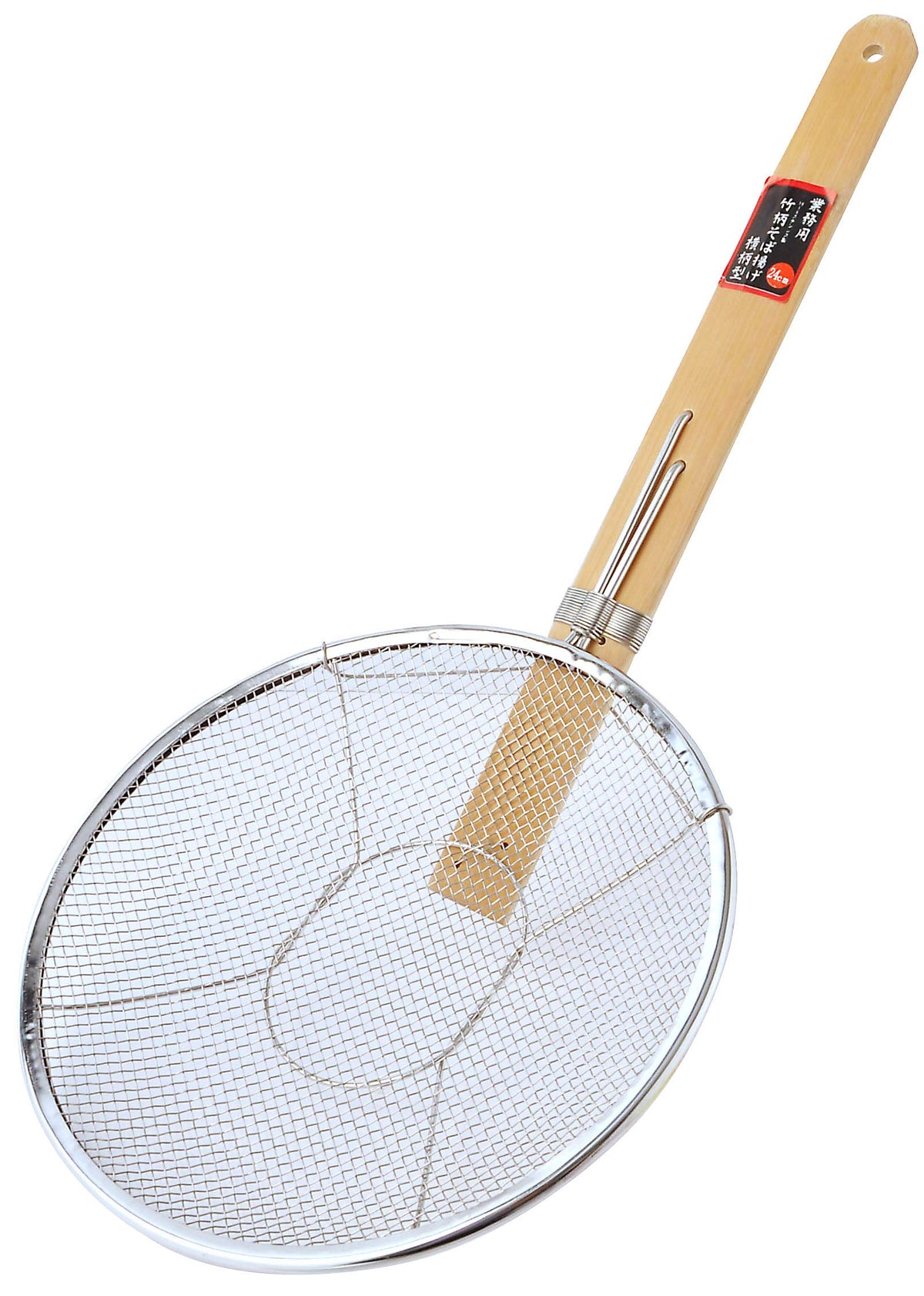 PRO SERIES Commercial Bamboo Pattern Buckwheat Fryer, Horizontal Handle (A) Mold, 9.4 inches (24 cm)
