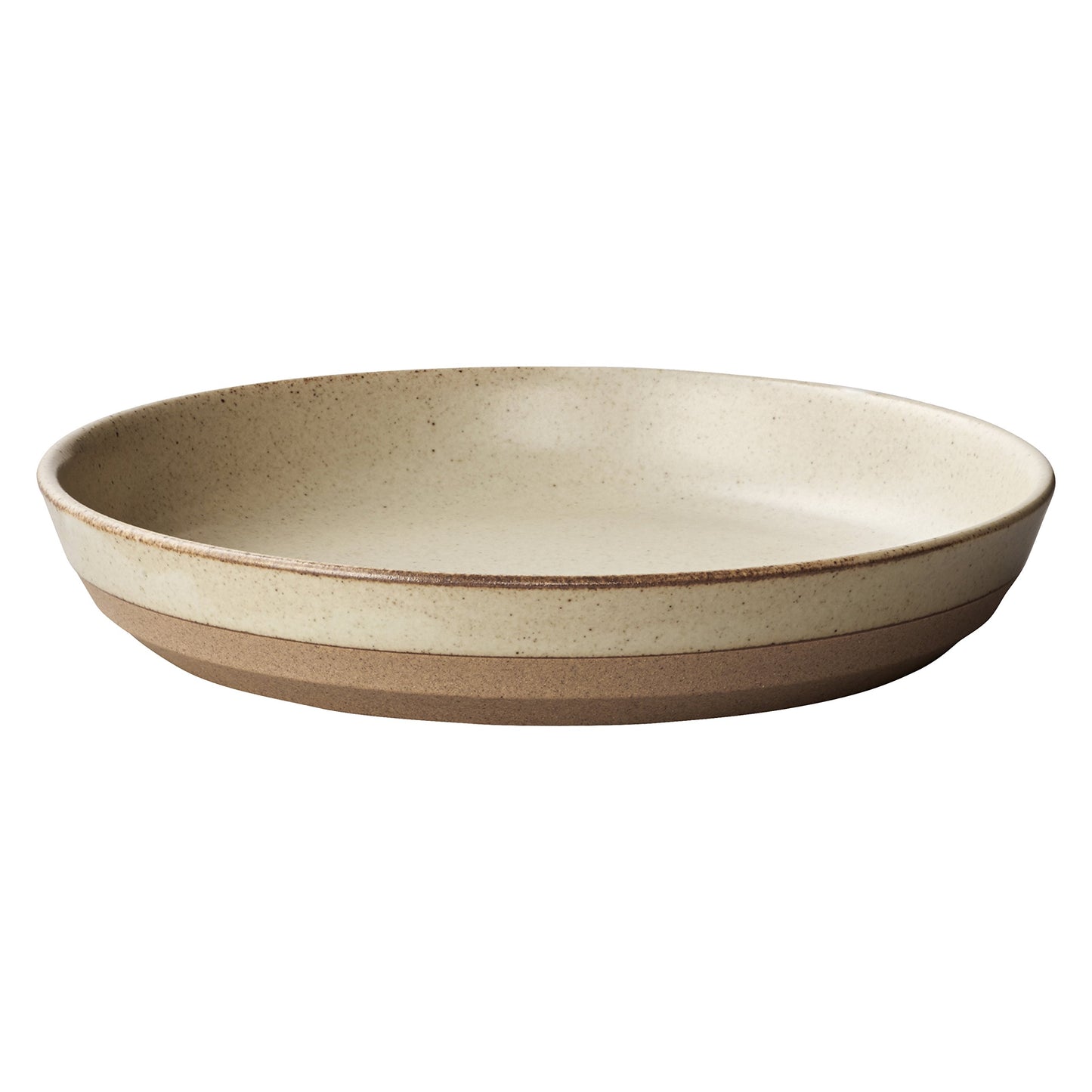 KINTO CLK-151 29546 Deep Plate, 8.3 inches (210 mm), Beige, Microwave and Dishwasher Safe
