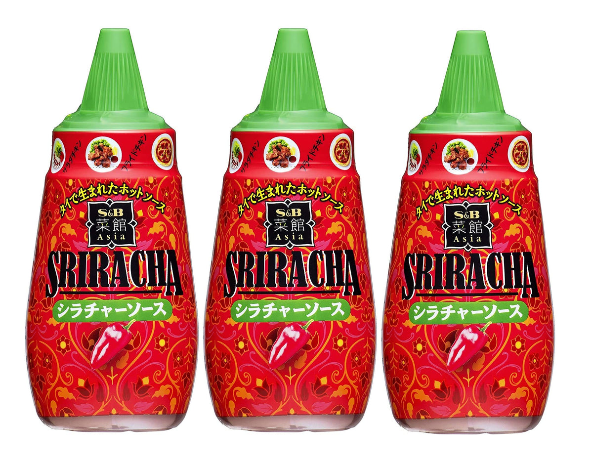 S & B Saikan Asia Sriracha-source 165gX3 pieces [Parallel import]