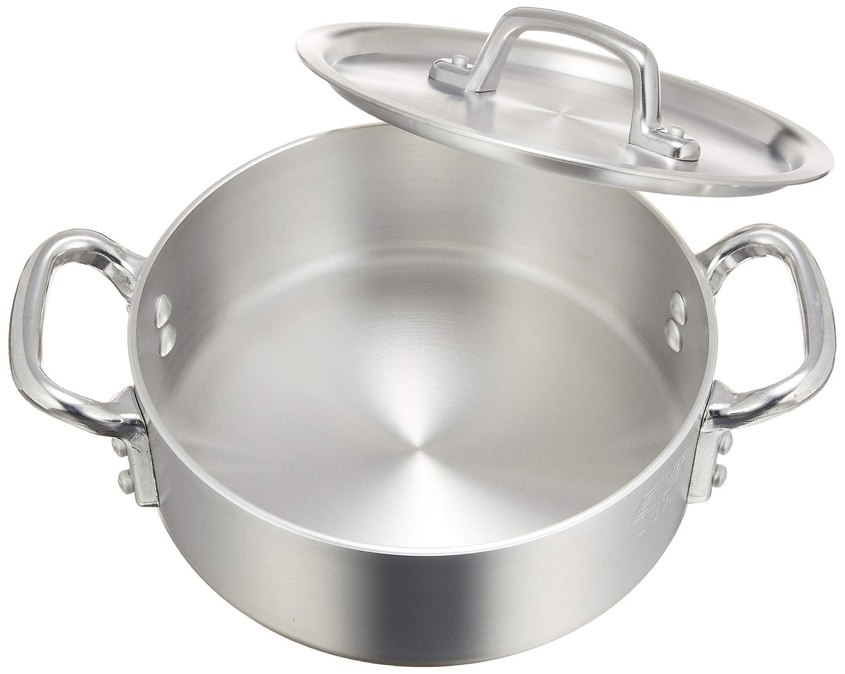 EBM Aluminum S-Type Outer Wheel Pot, 7.1 inches (18 cm)