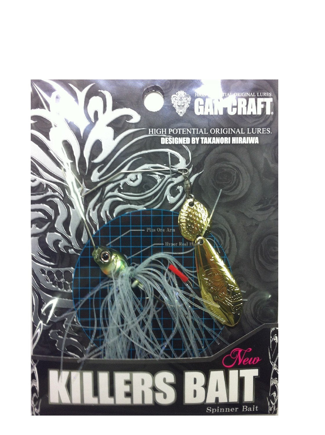 GAN Craft 42006 Killer's Bait T1 Lure, 04G Oikawa