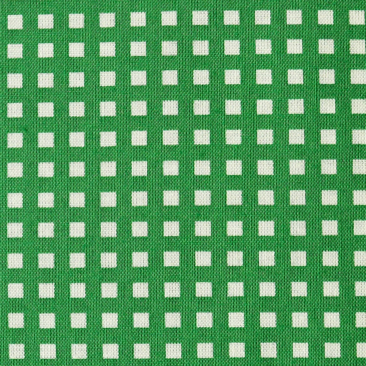 NBK Colorful Plaid Printed Fabric Nordic Style, green