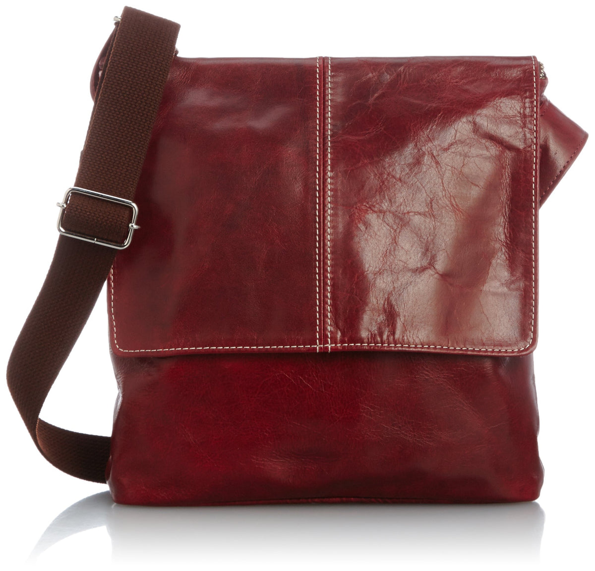 Kiwada Shoulder Bag with Waxed Cowhide Kabusa [Kiwada] Made in Toyooka City, Hyogo Prefecture, the Holy Land of Bags, Wine Red