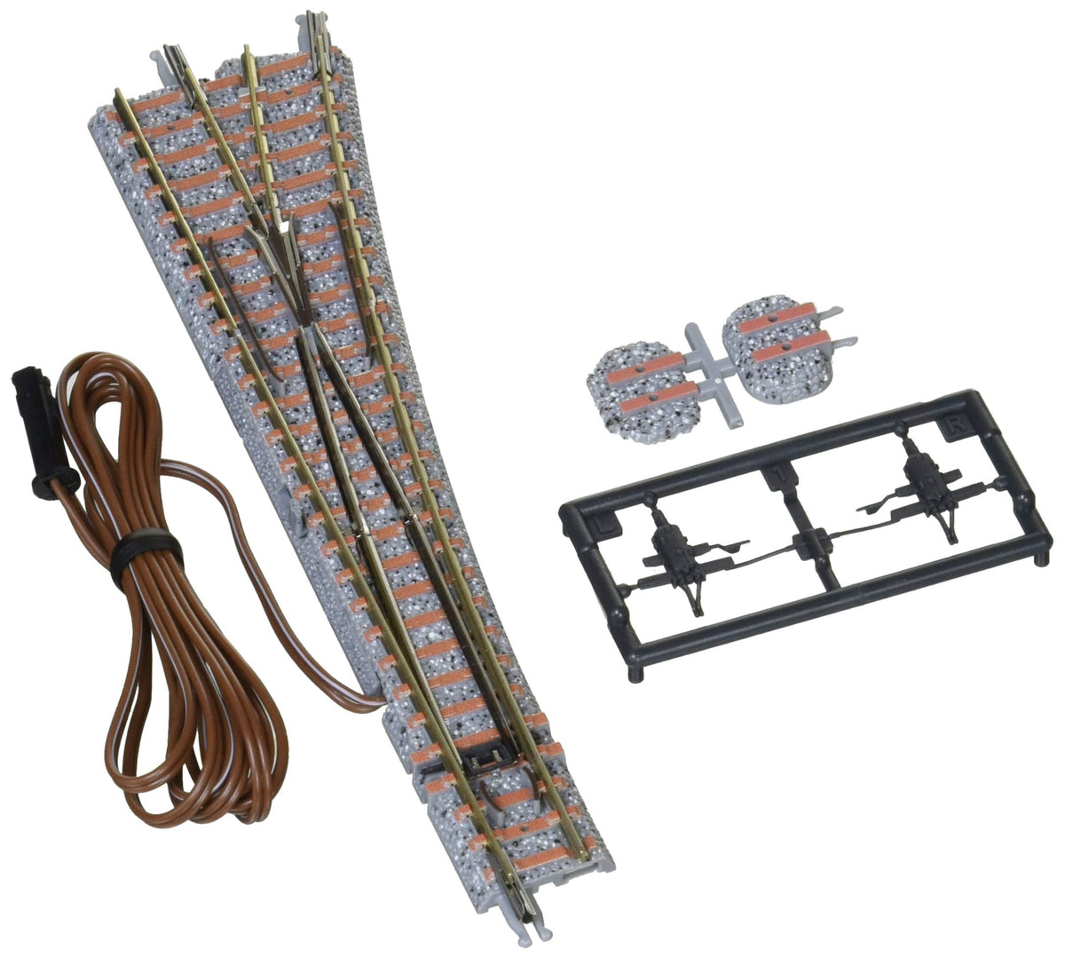 Tomytec 1281 N Gauge Electric Synthetic Sleepers Points N-PR541-15-SY F