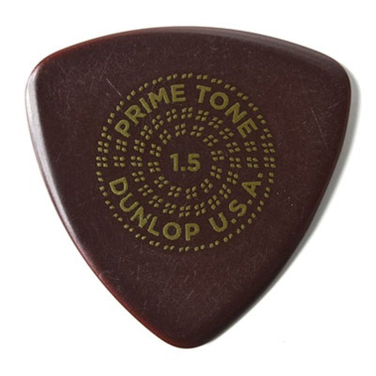 Jim Dunlop Primetone® Small Triangle Smooth Pick 1.5MM - 12 Pack