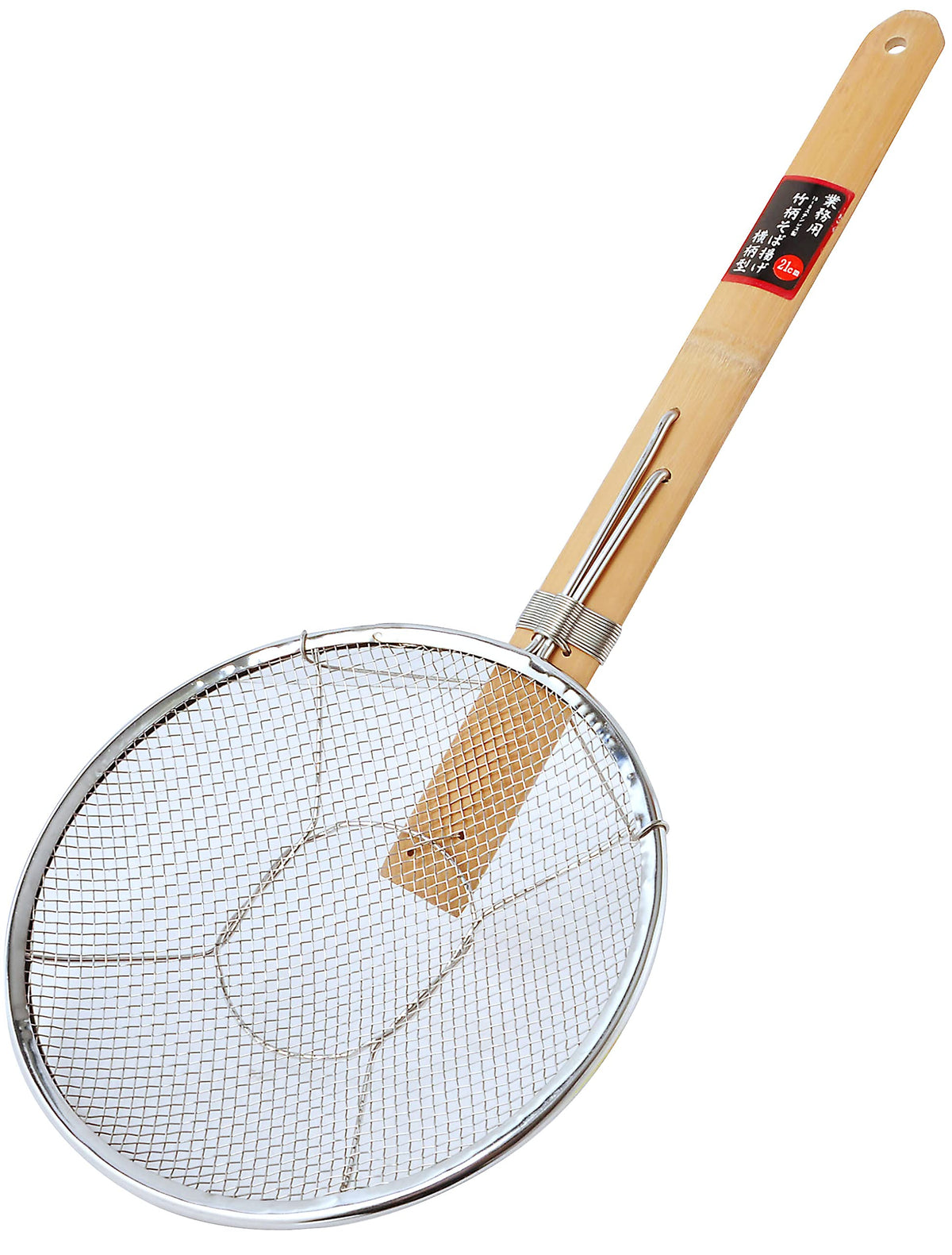 HONEY COOK 0675 Arkland Sakamoto Bamboo Pattern, Deep Fried Buckwheat Buckwheat, A-Shaped, 8.3 inches (21 cm)