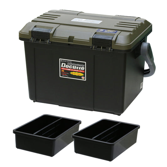 Ring Star D-5000KA D-5000KA Storage Case, Set of 2 Medium Plates, Limited Color, Khaki/Black