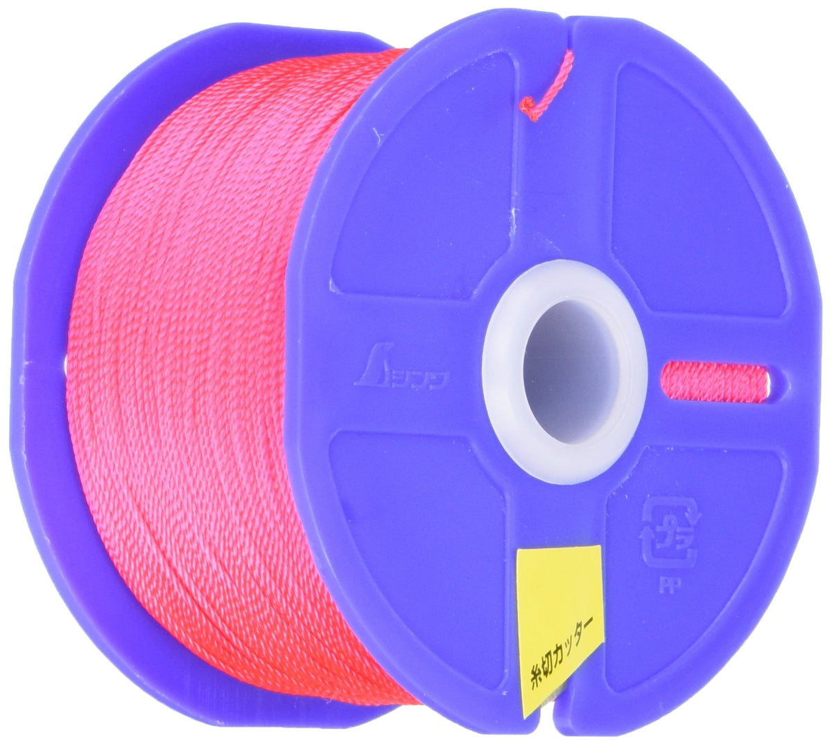 Shinwa Sokutei 78480 Polyester Water Thread, Reel Spool, Fluorescent Pink, Thick, 0.03 inches (0.8 mm), 906.2 ft (270 m)