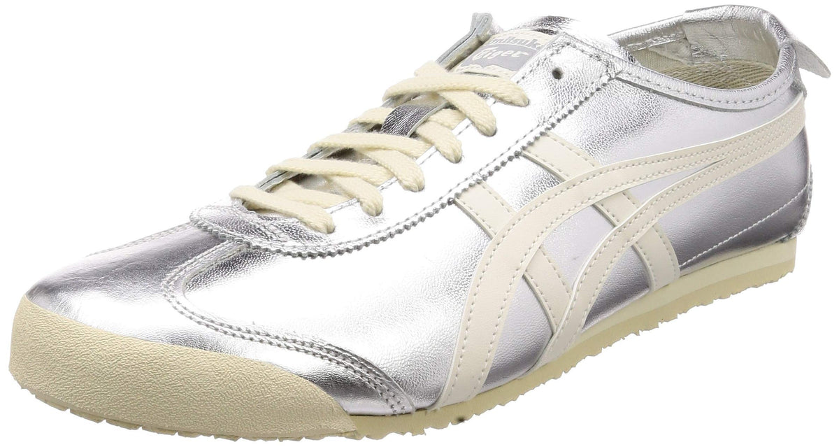 ASICS Men's Mexico 66, Silver/Off-White, 24 cm