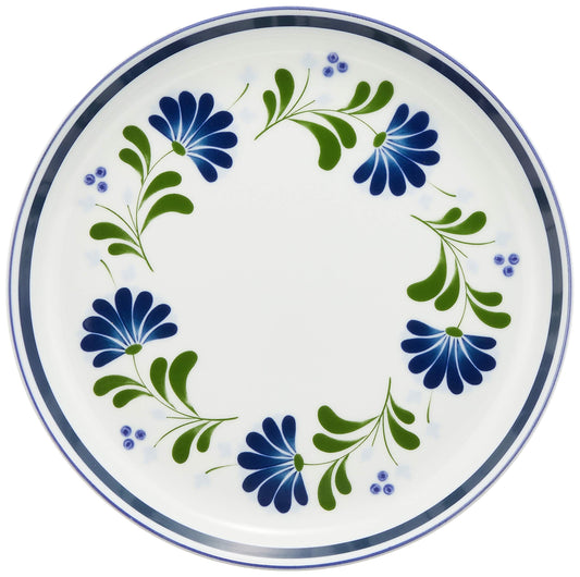 Dansk 773458 Sage Song Luncheon Plate, 9.4 inches (24 cm), Microwave, Oven, Dishwasher Safe, Plate, Scandinavian Design, Feel the Spring of Island Design, Western Tableware