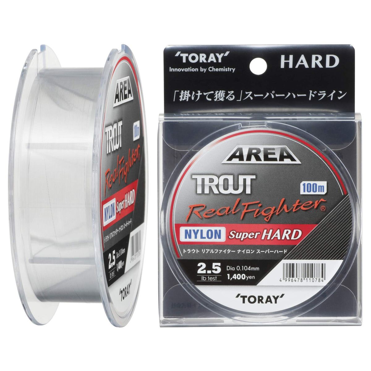 Toray (Toray) Line torautoriarufaita- Nylon Super Hard 100 m 2.5lb