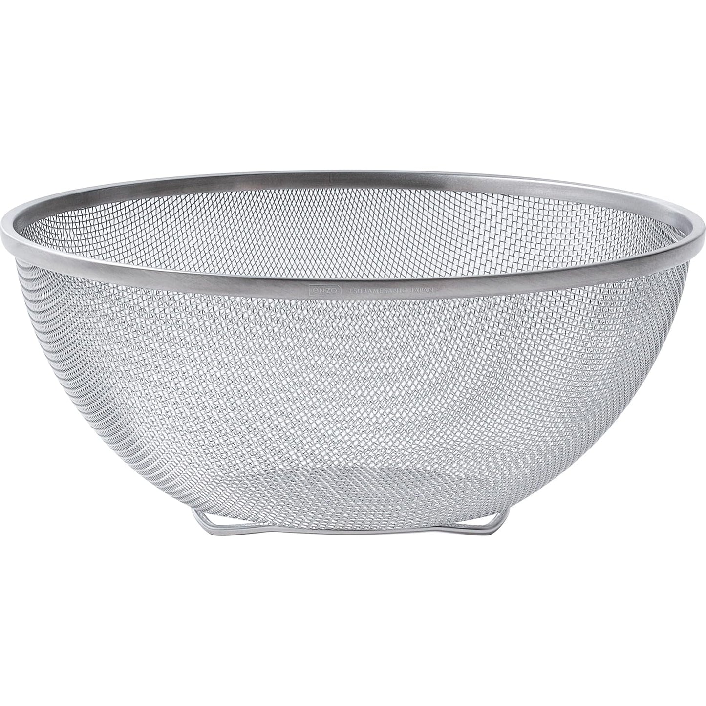 Wahei Freiz en-003 Enzo Made in Tsubamesanjo Stainless Steel Strainer, 9.4 inches (24 cm), Made in Japan