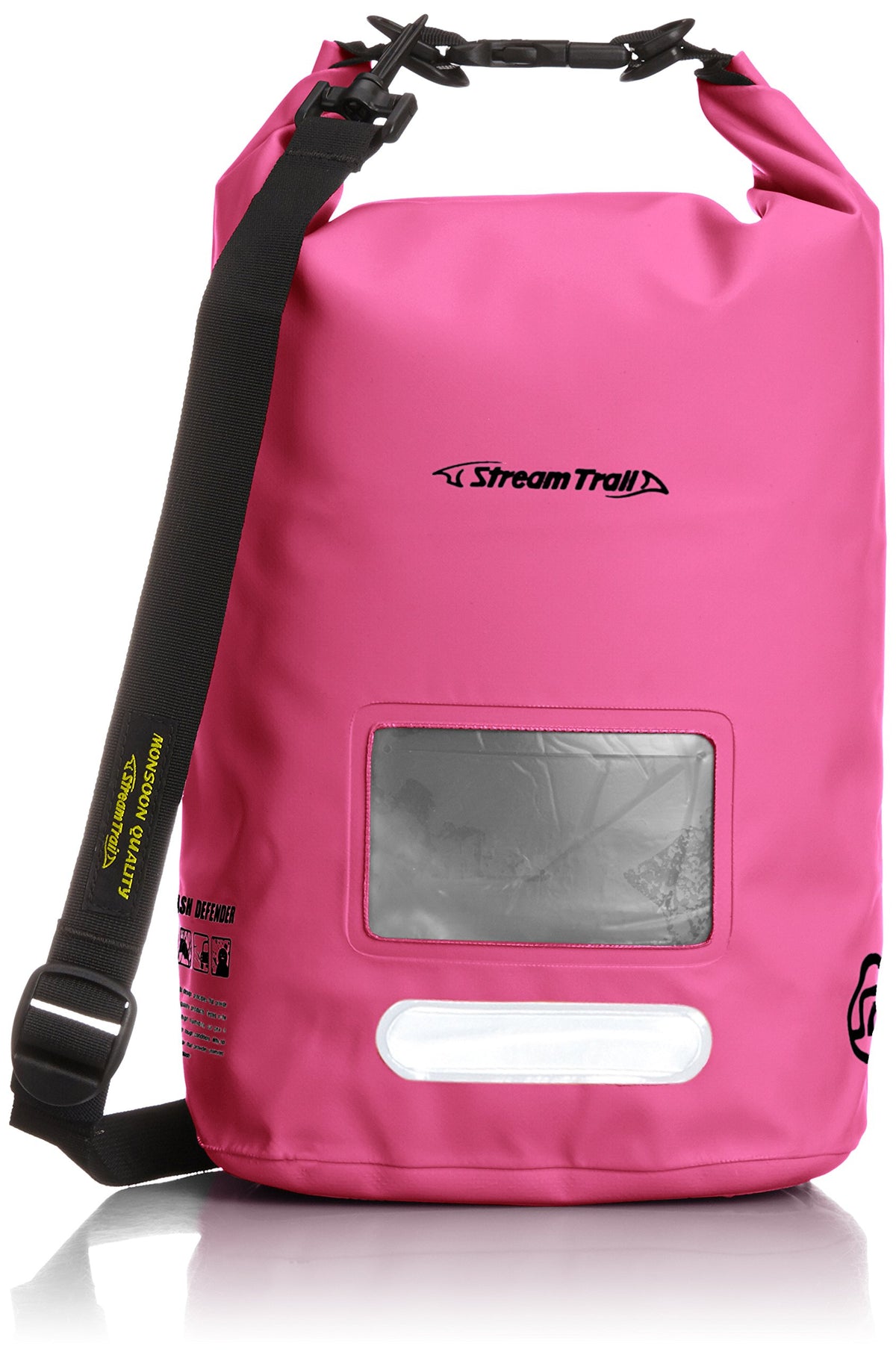 Stream Trail Dry Cube 2.6 gal (10 L), 3-Way Waterproof, Rosy (PK)
