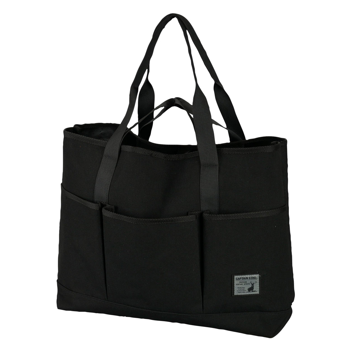 キャプテンスタッグ(CAPTAIN STAG) Town Tote Bag, Black