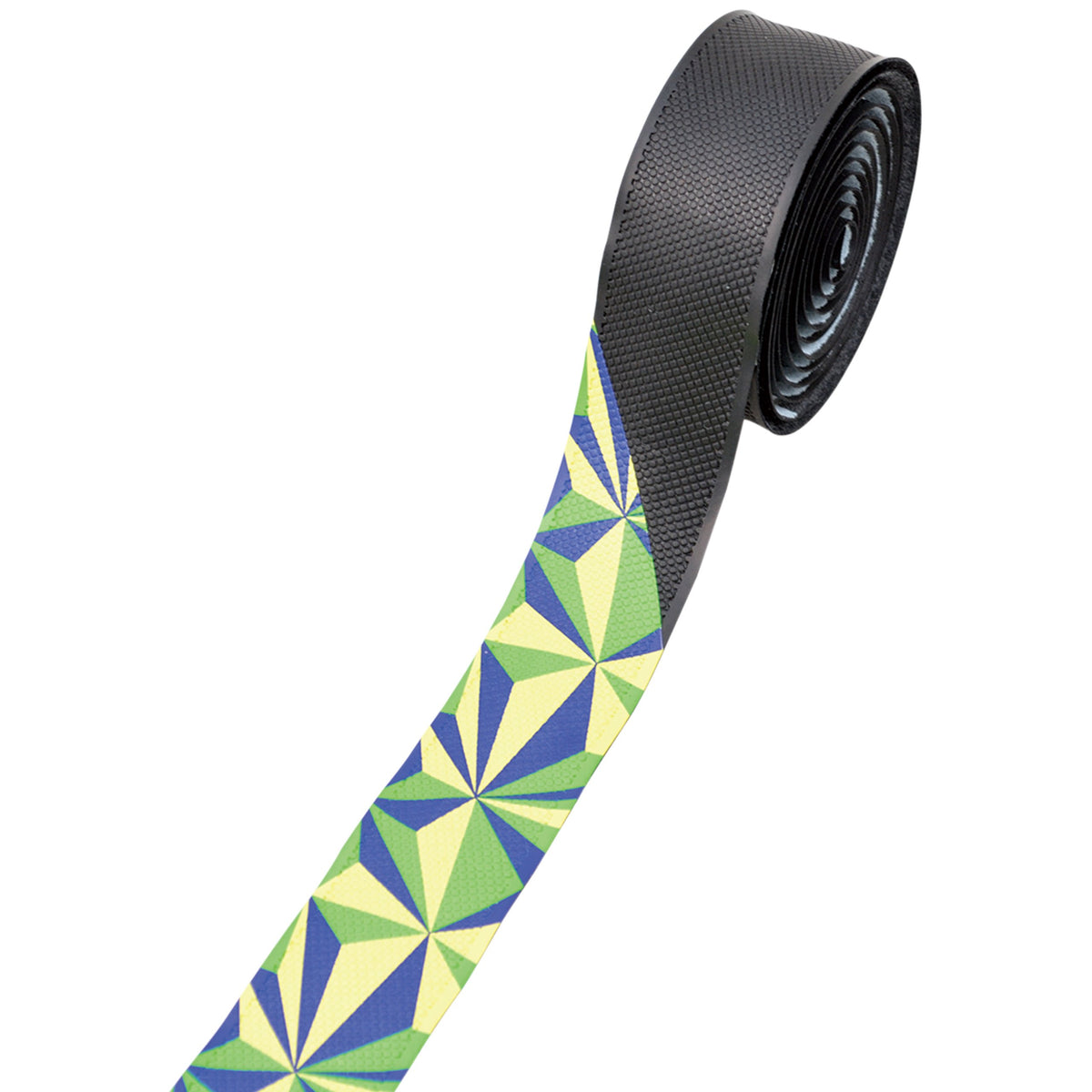 Noguchi 15187 Geometric Bar Tape [NBT-005] Black/Yellow Green