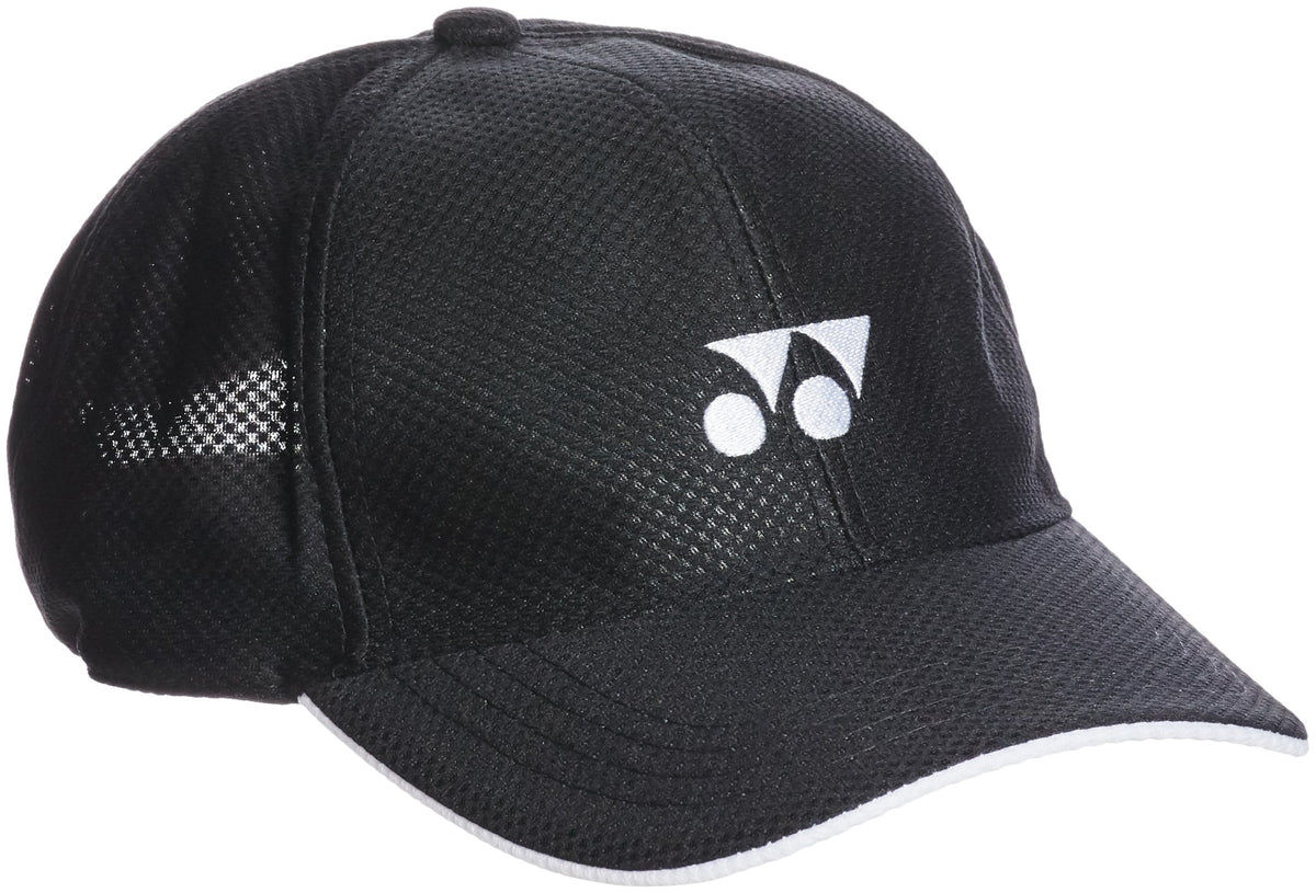 Yonex 40002 Men's Tennis Hat, Mesh Cap, black (black 19-3911tcx), One Size