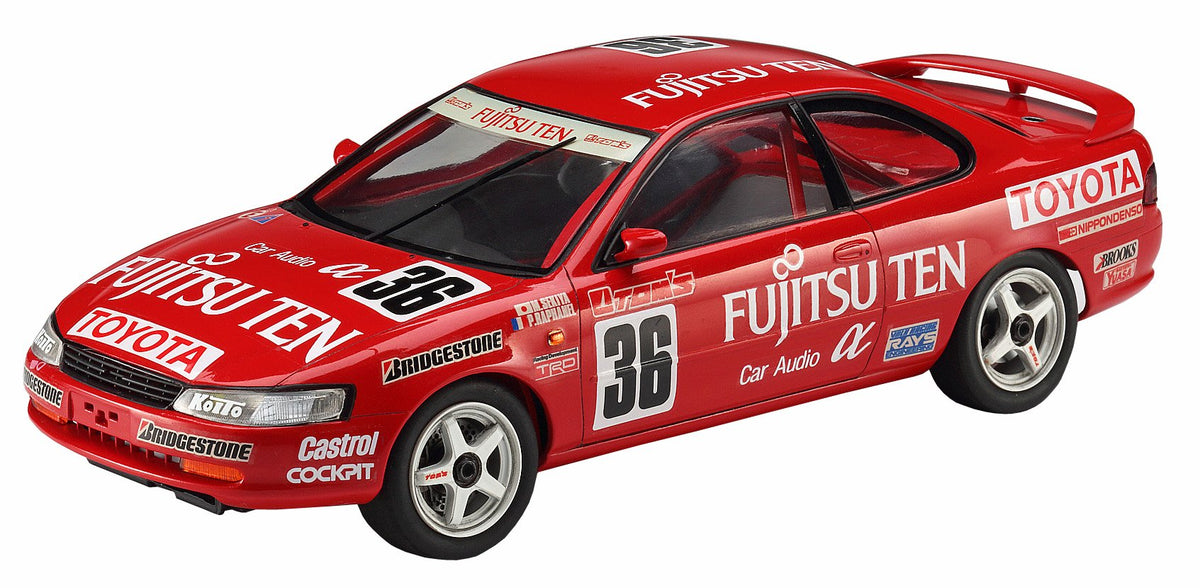Hasegawa HA20302 Fujitsu Ten Tom's Corolla AE101, 1:24 Scale