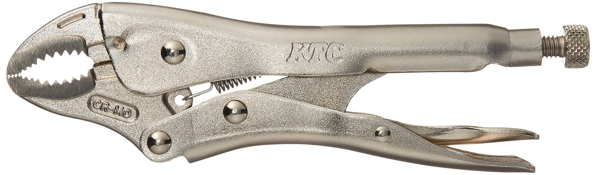 KYOTO TOOL (KTC) 175WR Locking Pliers Curved Chin (with Wire Cutter)