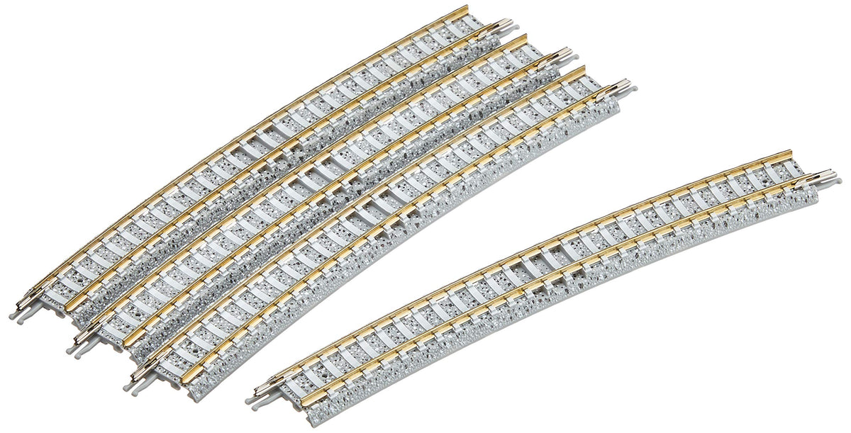 TOMIX N gauge 1193 curve PC rail C541-15-PC (F) (4 pcs set) by Tommy Tech