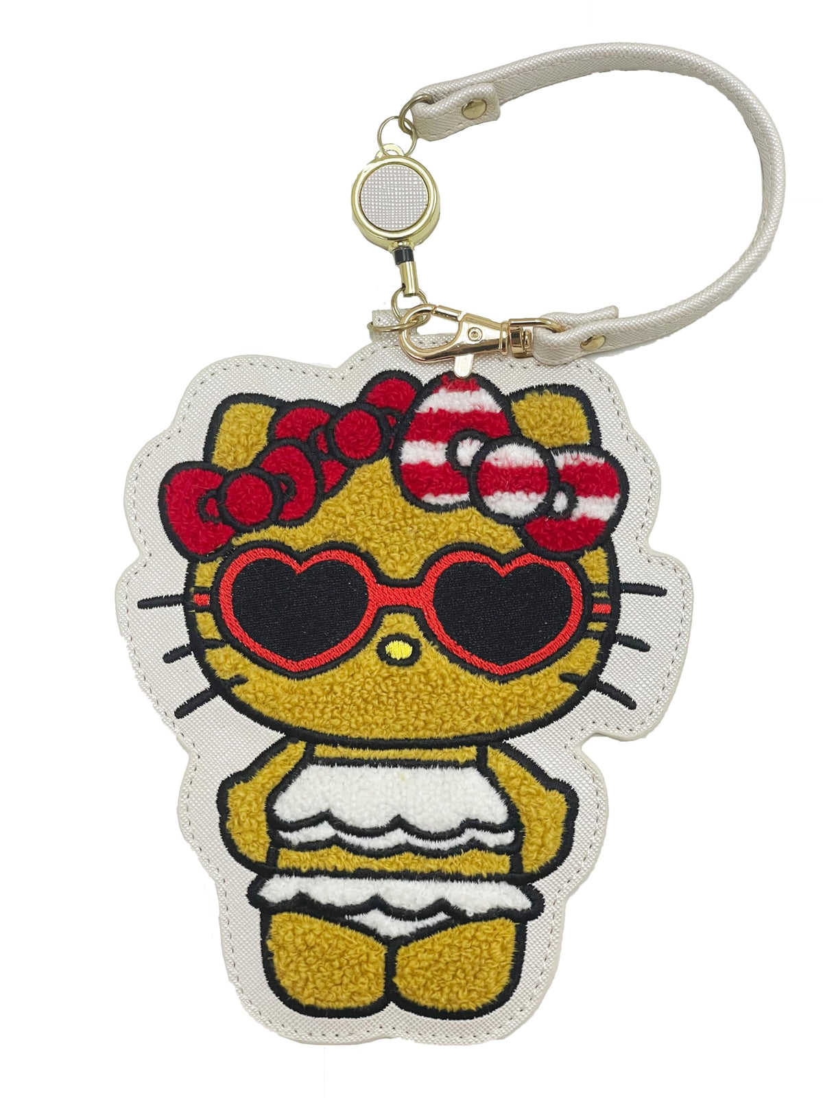 Sun Art Hello Kitty Die Cut Sagarapas Case Ribbon Style SAN-0091-IVO