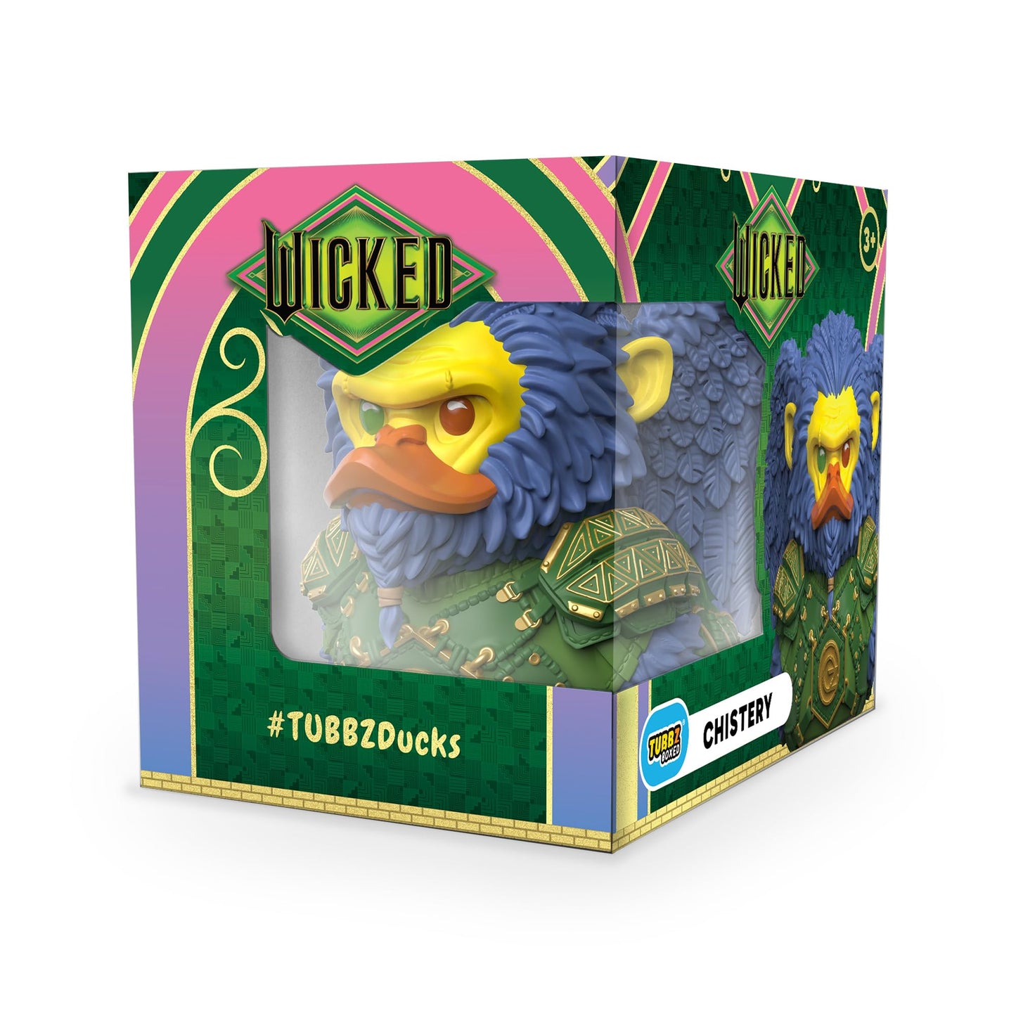 TUBBZ: Wicked - Chistery Flying Monkey Rubber Duck Collectible Toy 3.5"