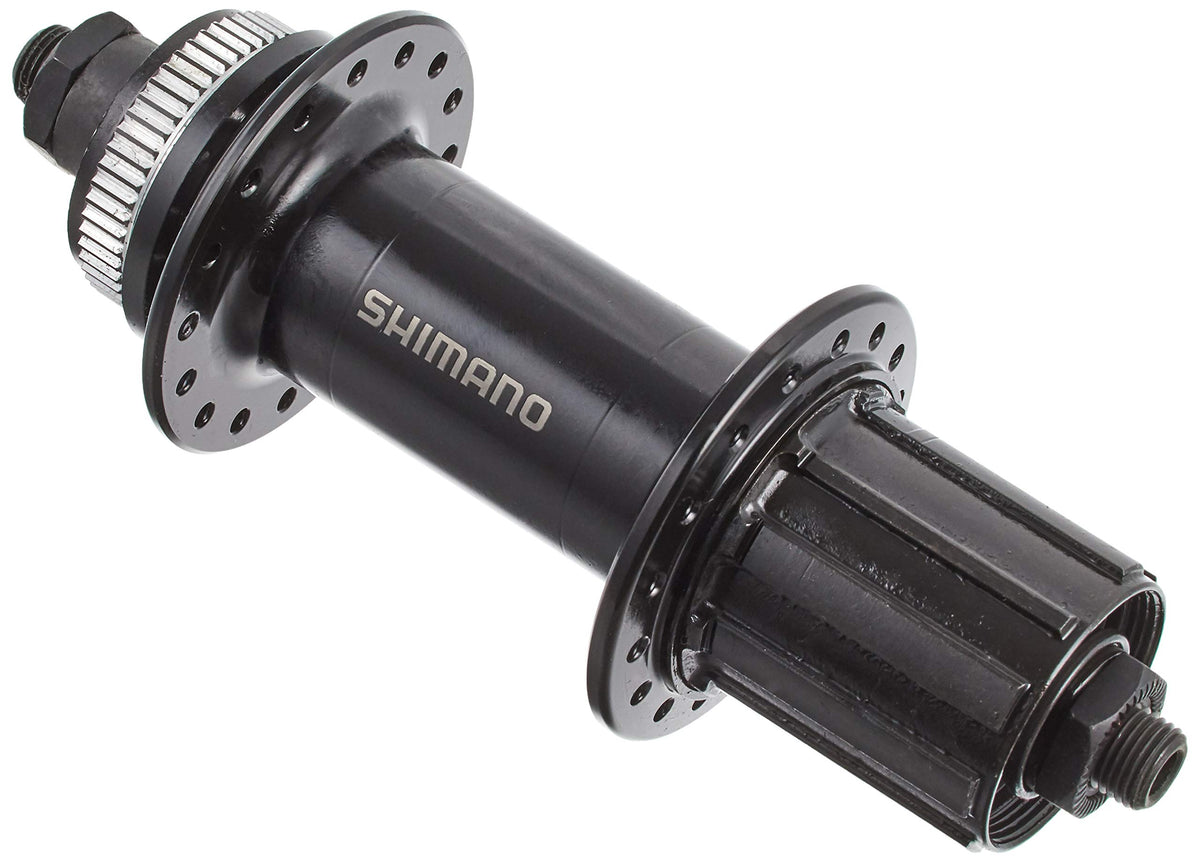 Shimano Unisex - Adult FH-MT200 Cassette Rear Wheel Hub Black 32 Hole