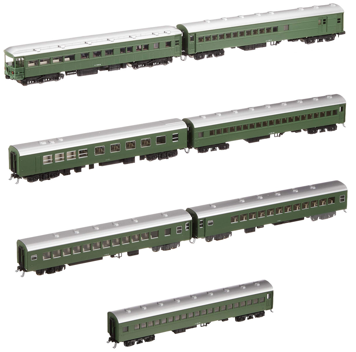 Kato 10-428 Tsubame Ltd. Exp. P.C. 7-Car Set by Kato